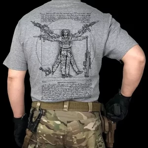 Military Fan Tough Guy T-Shirt New Men's Crew Neck Barrel Woven Heavy Bottom Shirt Short Sleeve Men's Clothing Unisex
