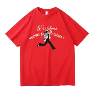 Conan Gray Wishbone World Tour 2026 T Shirt Fashion Aesthetic Casual Vintage T-Shirt Hip Pop Y2k Harajuku Short Sleeve Unisex